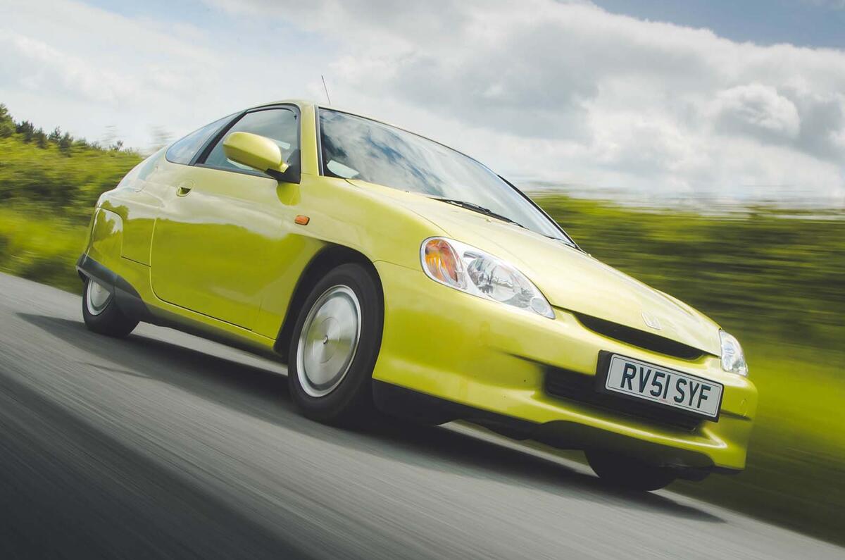 Honda Insight front three quarer Honda Insight front three quarer