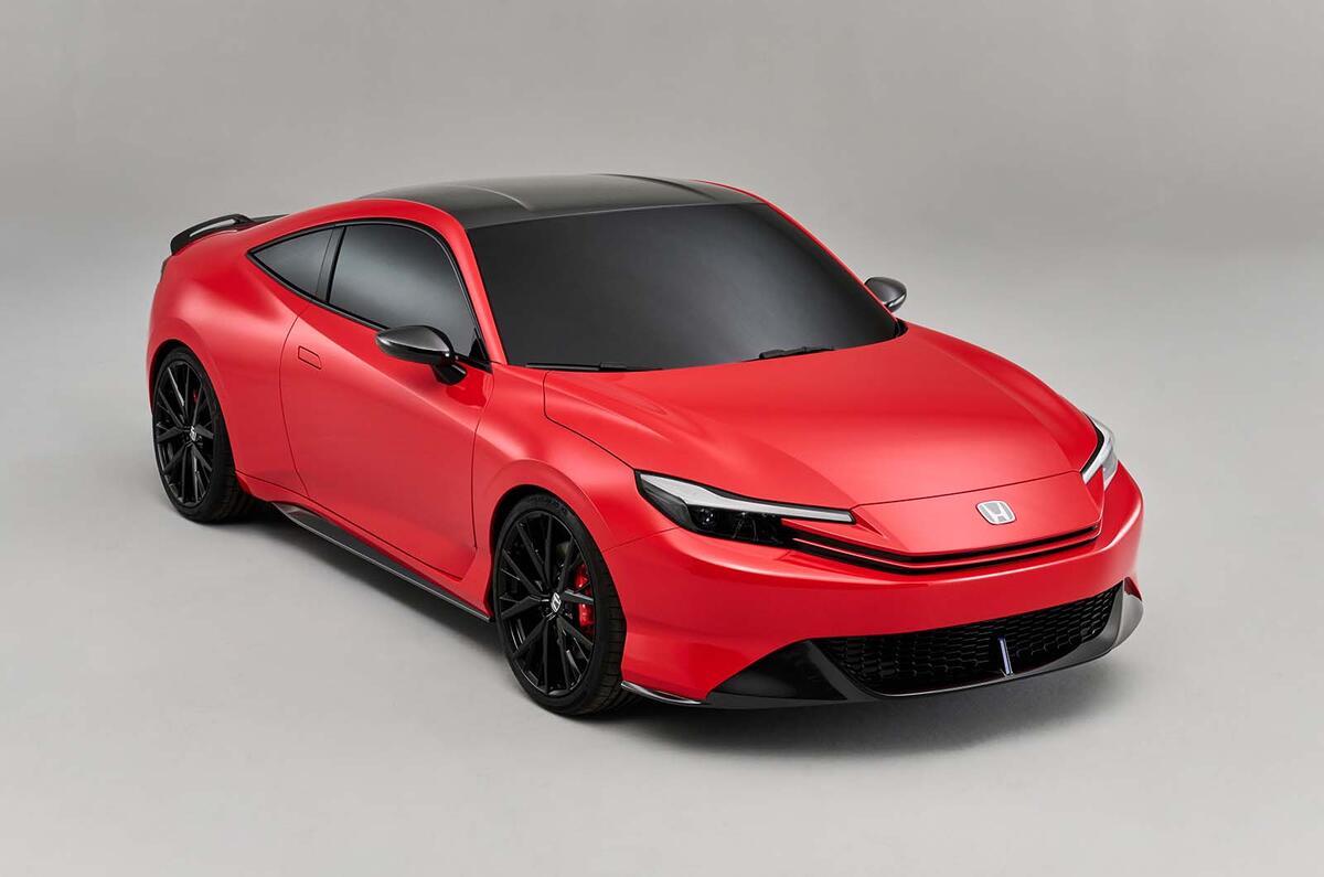 Honda Prelude concept front three quarter