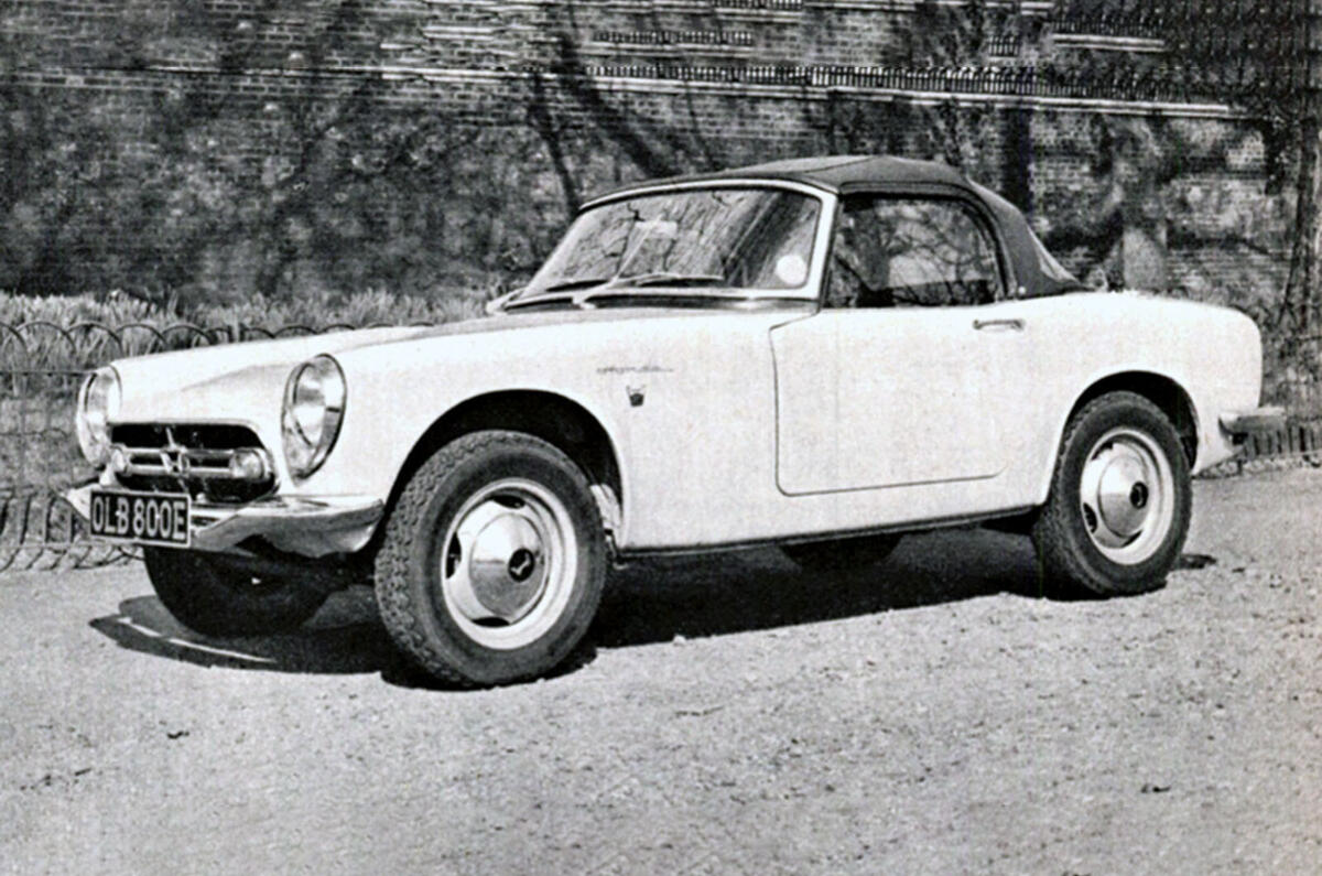 Honda s800 front