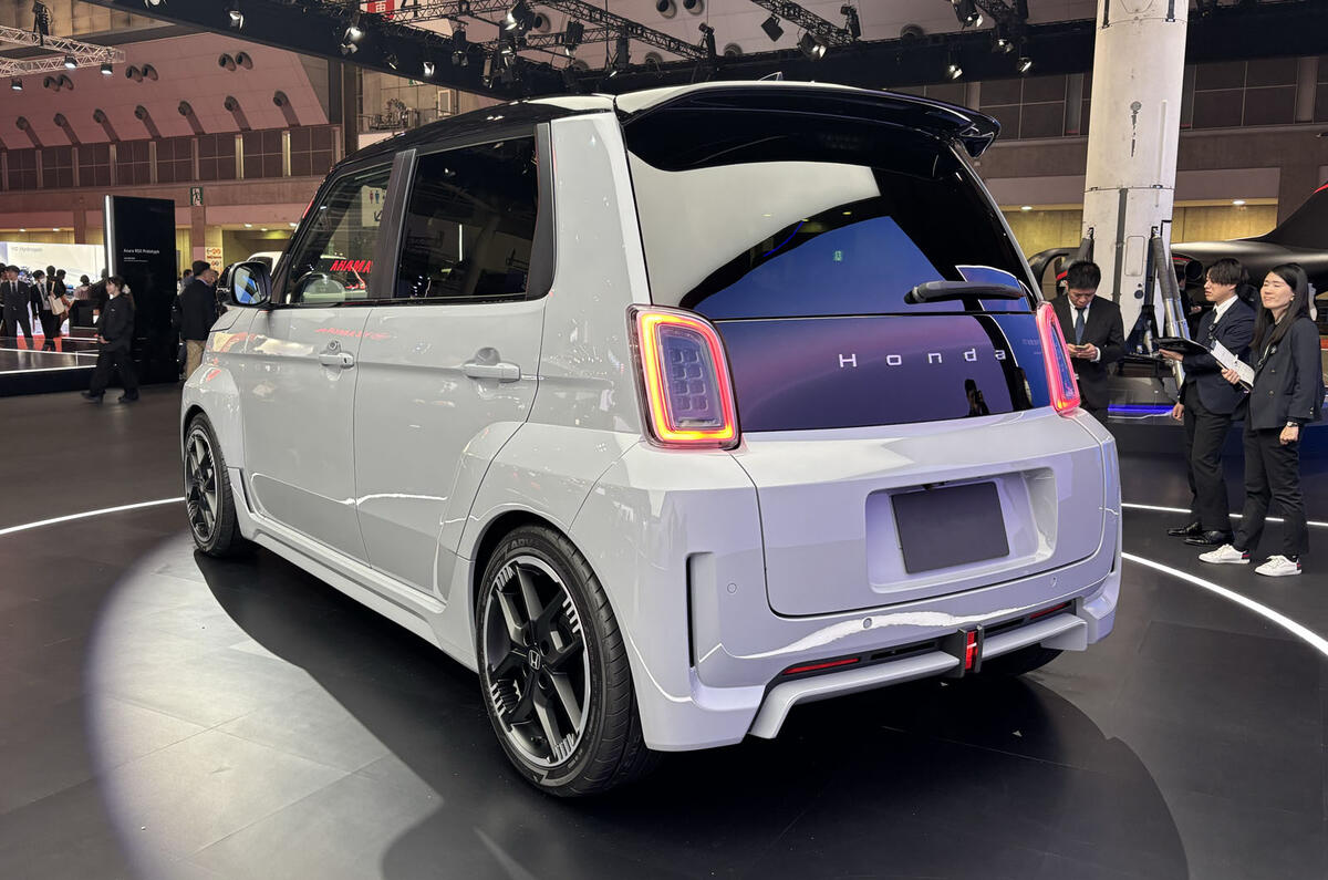 Honda Super N rear Honda Super N rear