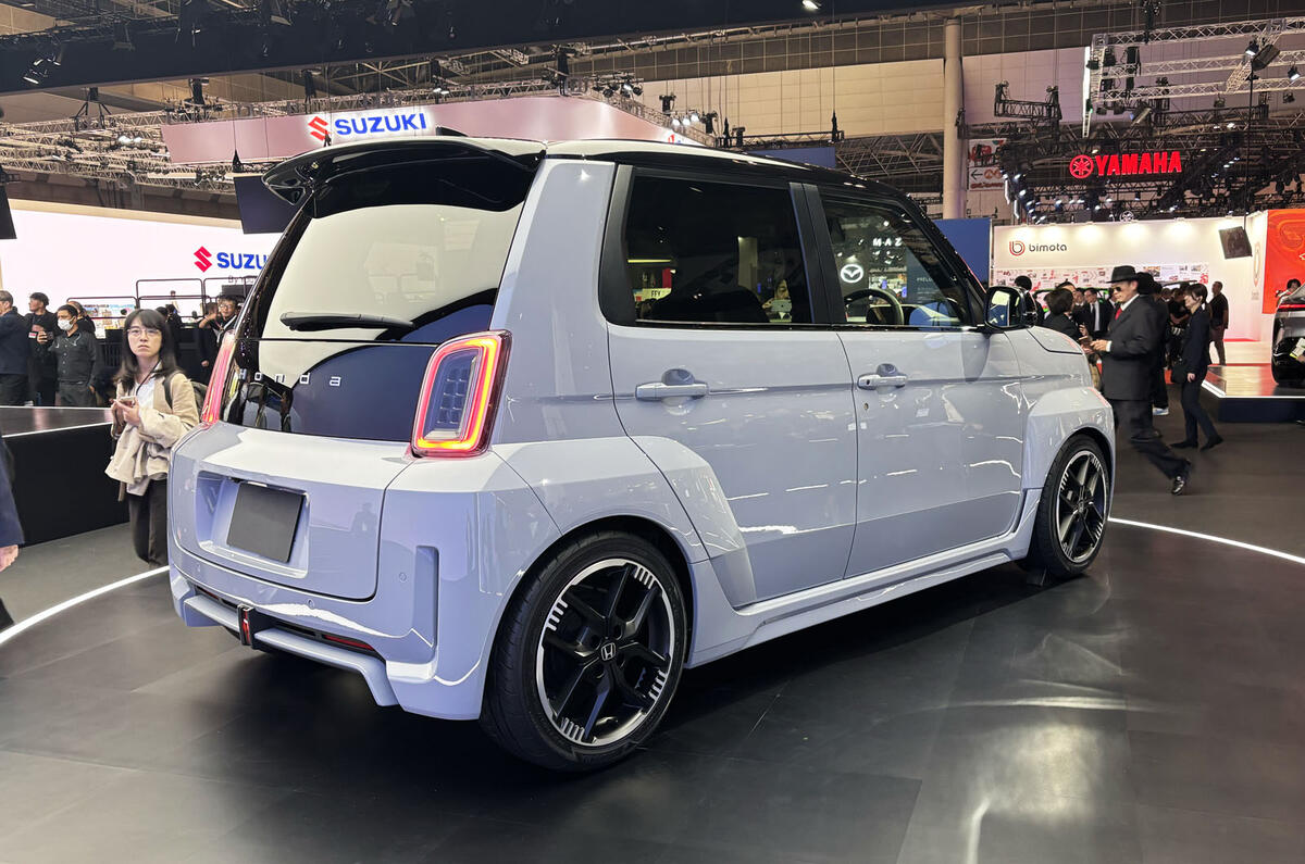 Honda Super N rear side Honda Super N rear side