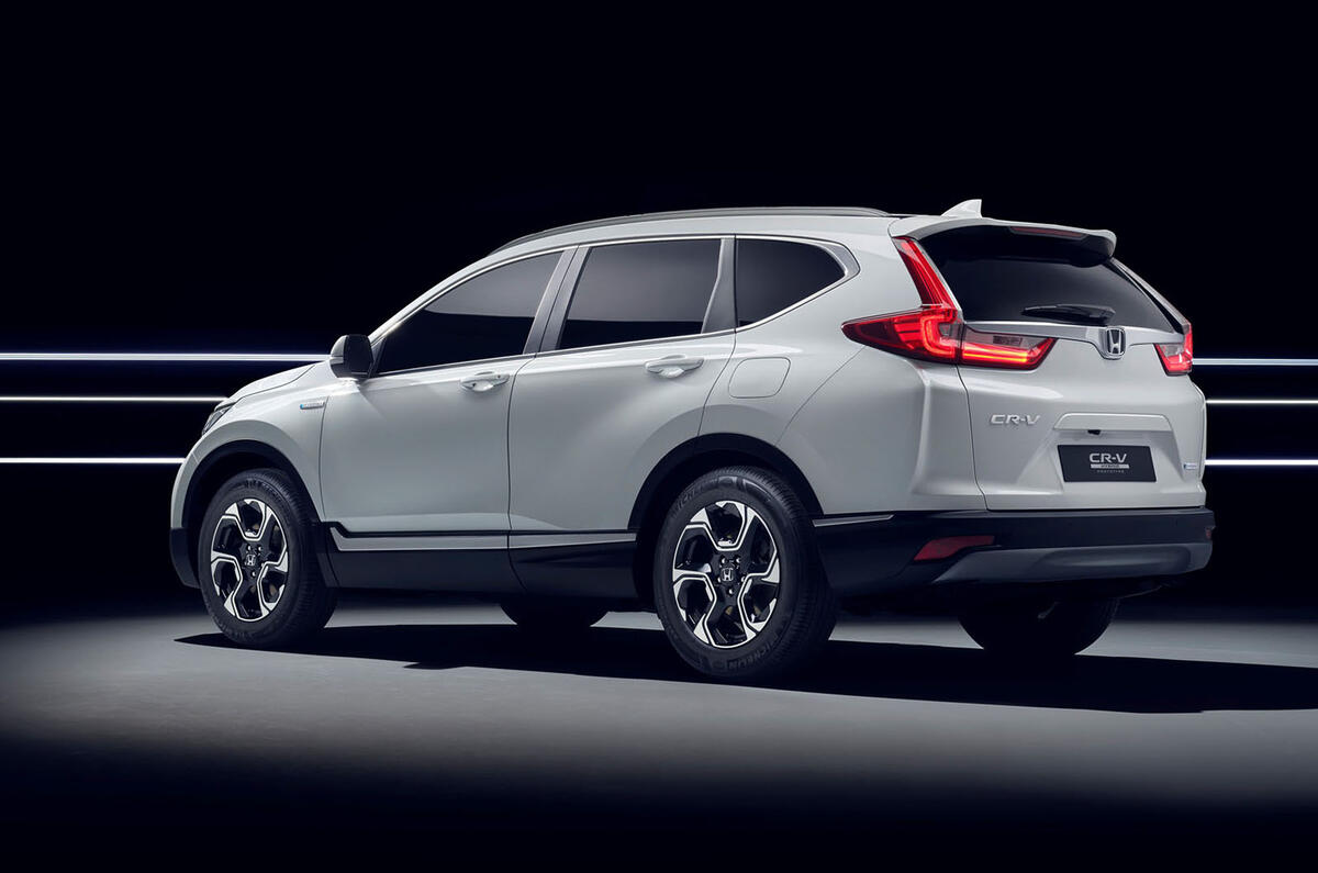 Honda CR-V Hybrid Prototype Set For Frankfurt Debut