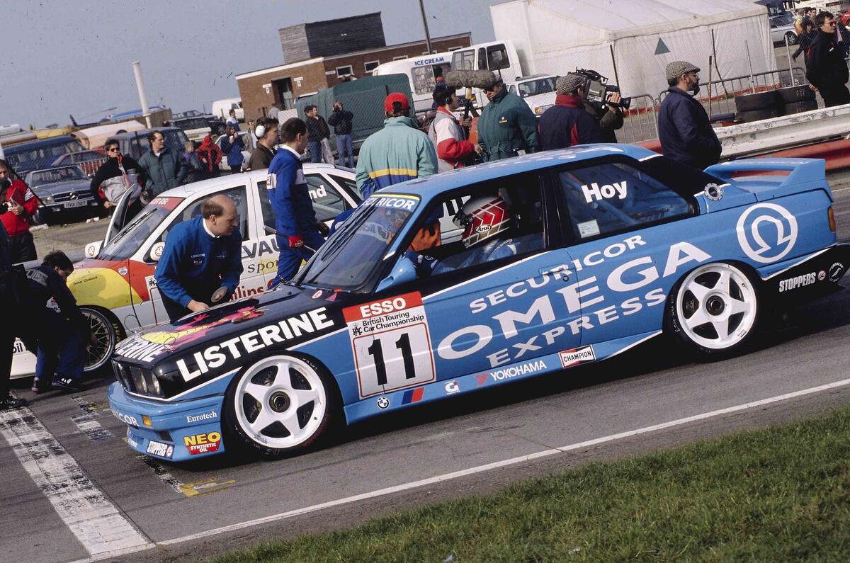 Will Hoy's three races wins in the 1991 season helped him claim the title in a BMW M3 E30