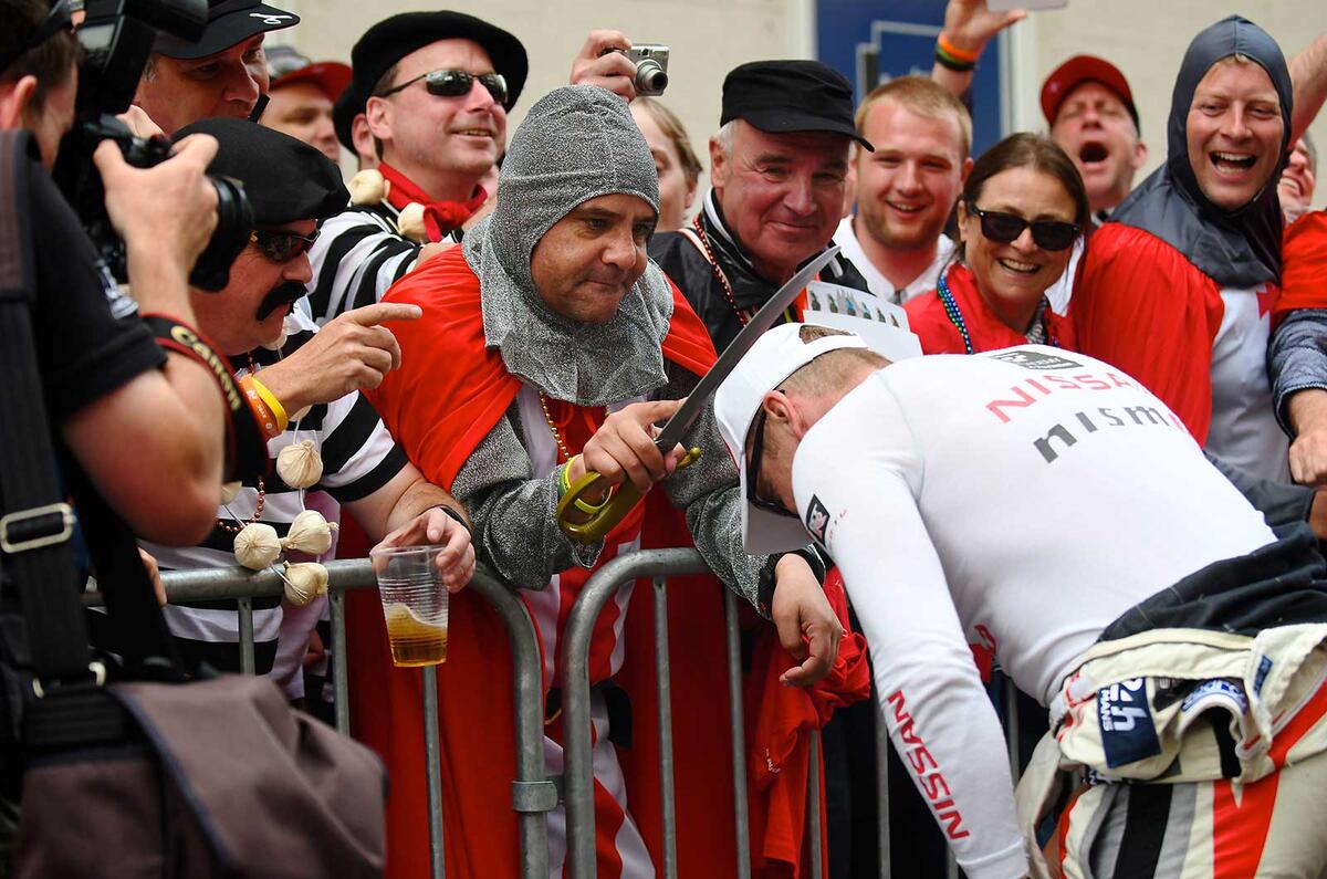 Chris Hoy at Le Mans