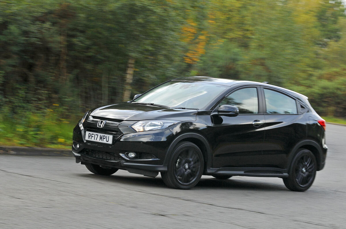 Honda HR-V cornering