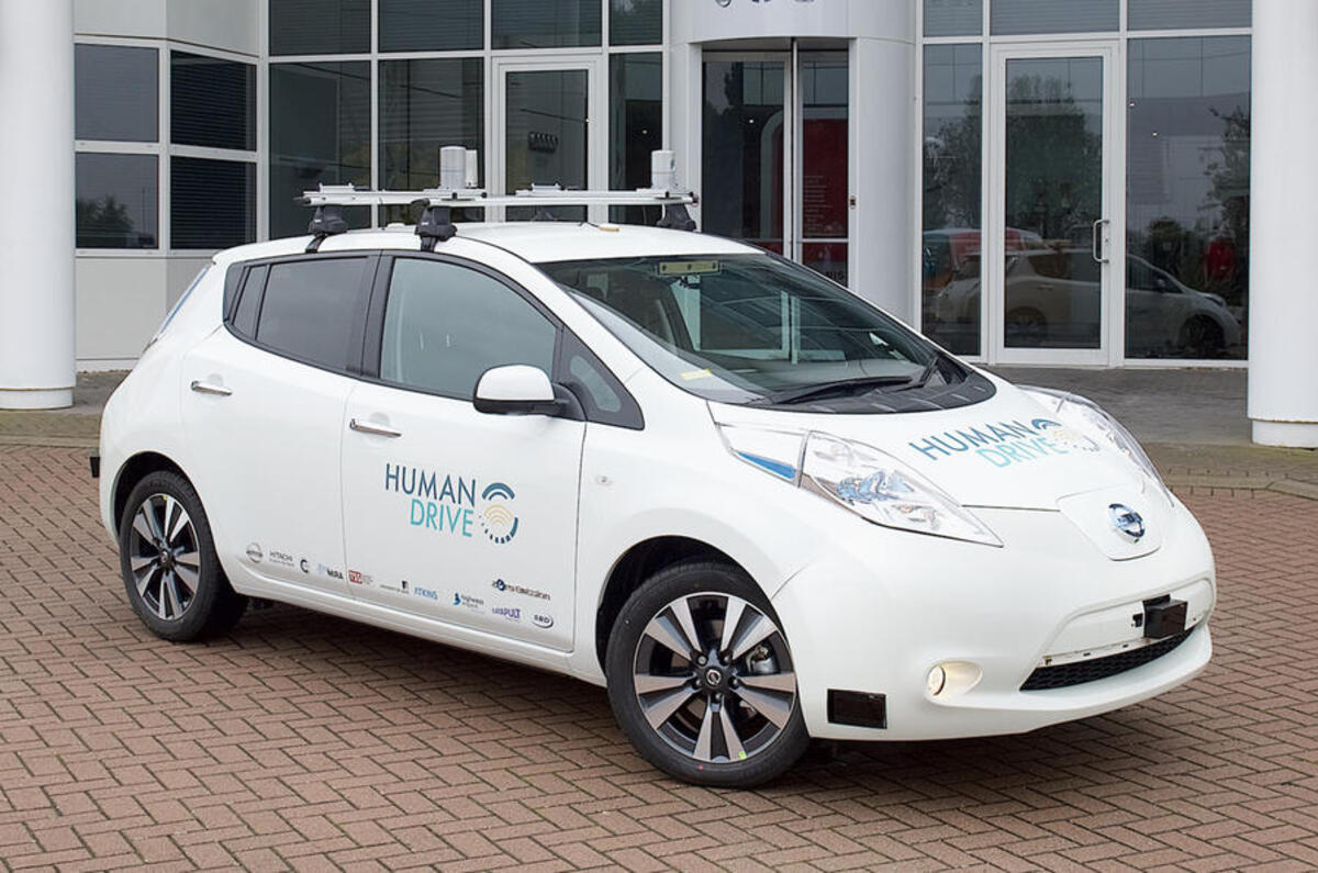 Nissan autonomous car