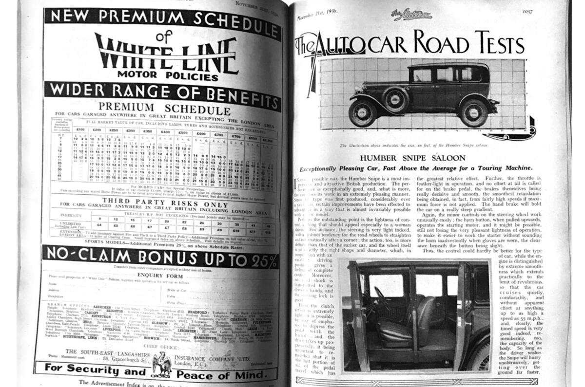 5500 road tests and counting - Humber Snipe