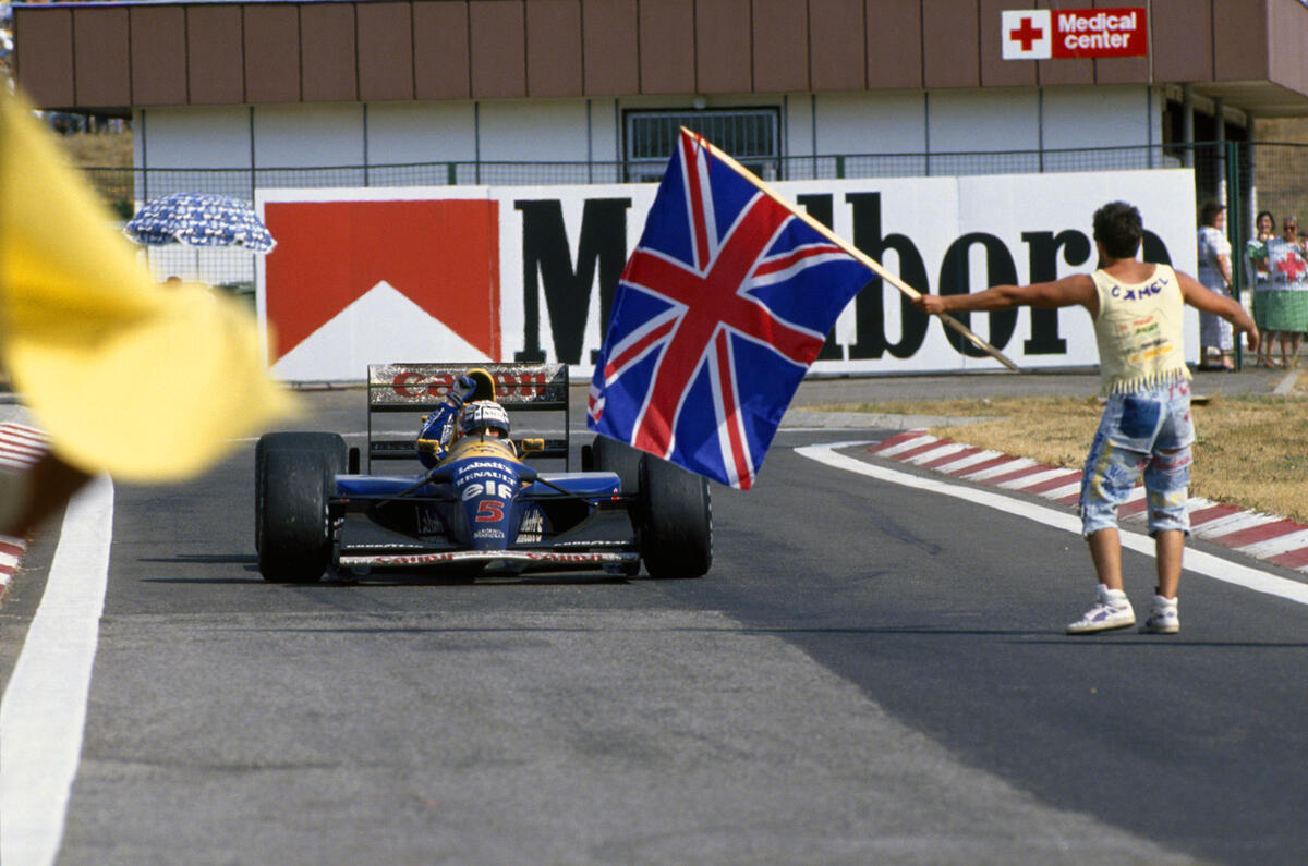 On this day in 1992: Nigel Mansell wins his first Formula 1 title