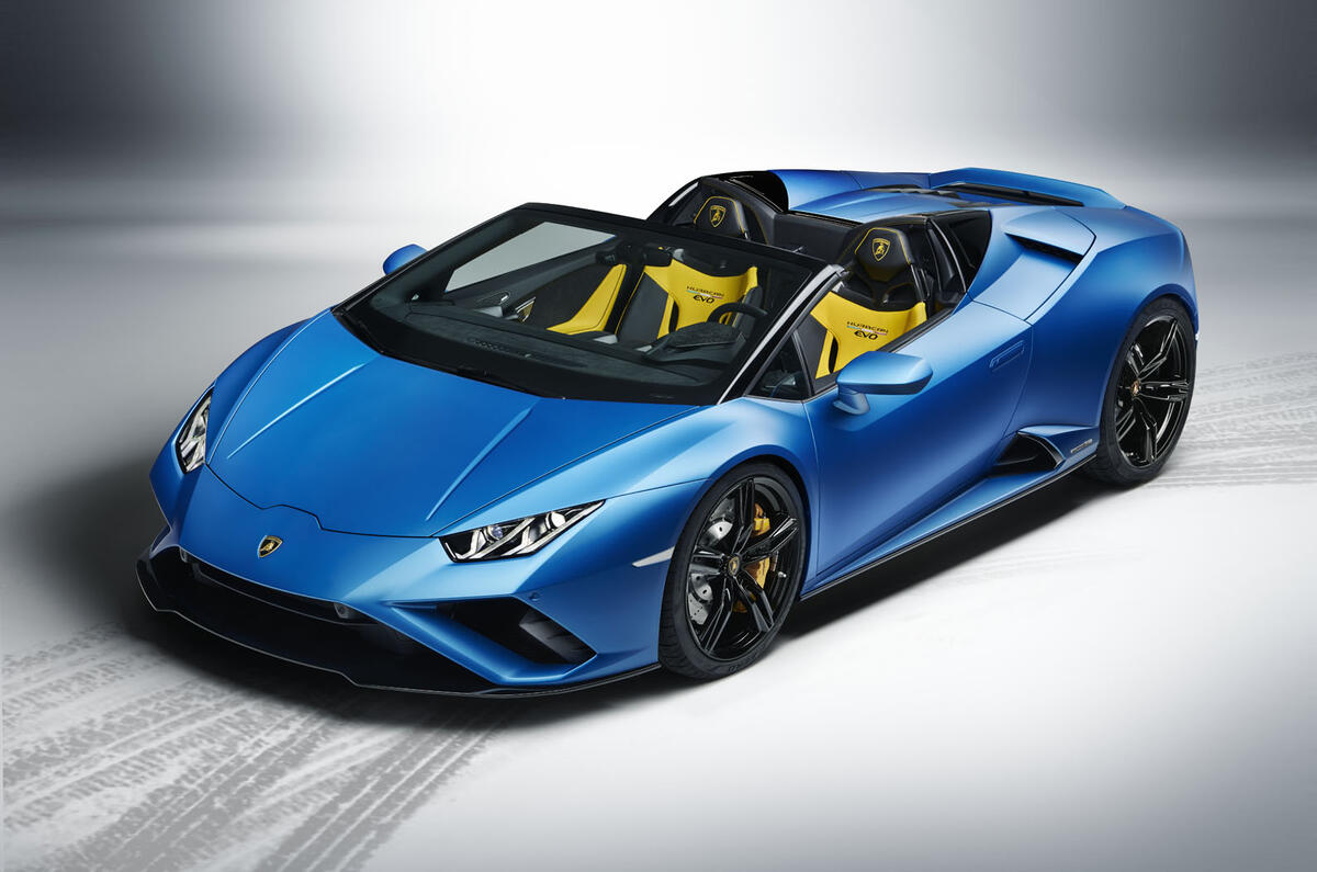 2020 Lamborghini Huracan Spyder - static front