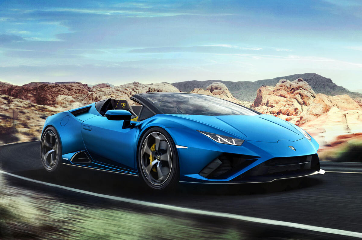 2020 Lamborghini Huracan Spyder - hero front
