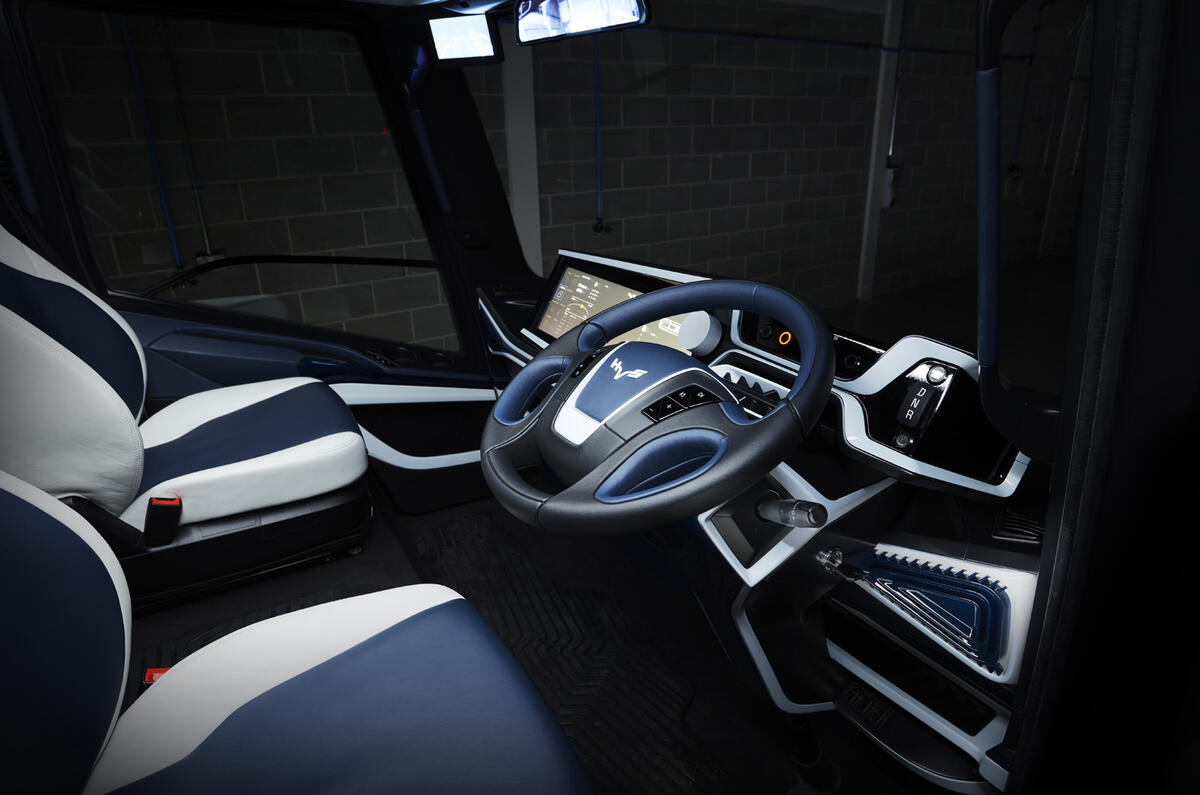 HVS hydrogen truck interior 2 HVS hydrogen truck interior 2