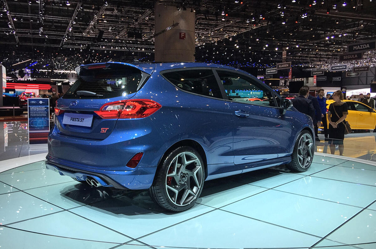 Ford Fiesta ST rear Ford Fiesta ST rear