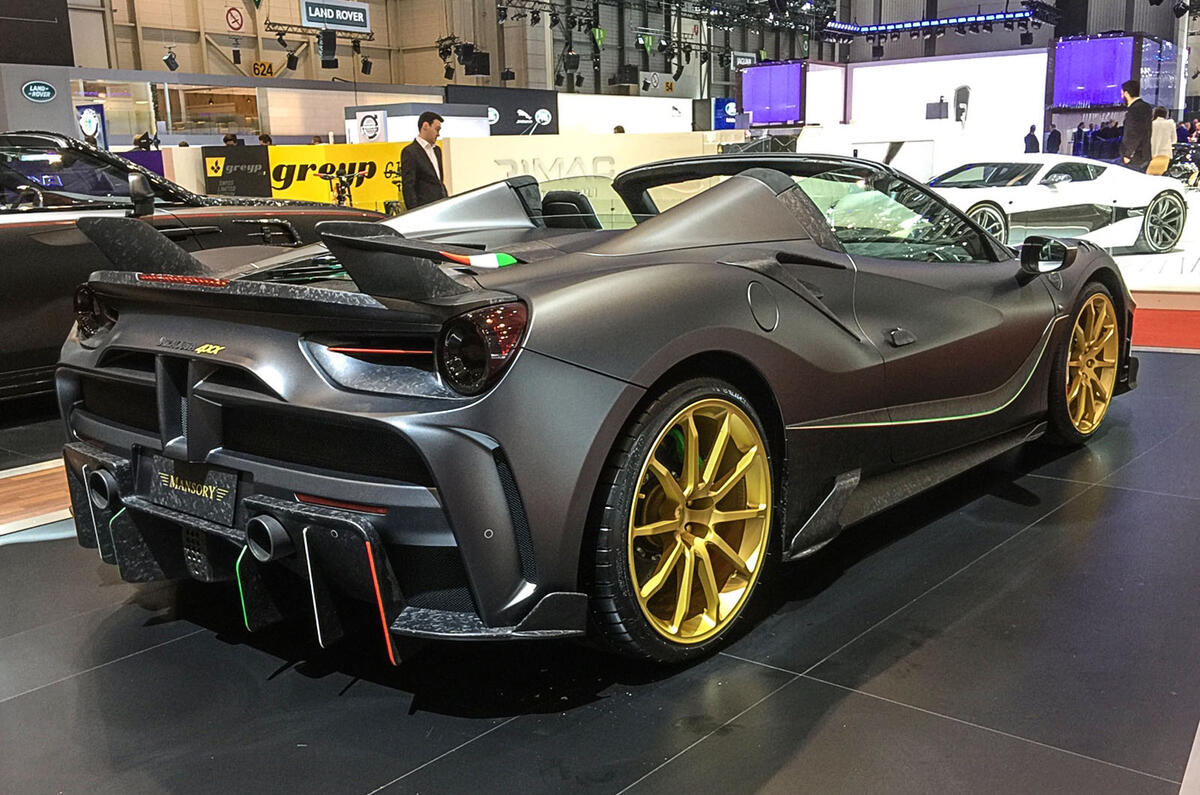 Mansory Ferrari 488 Spider  Mansory Ferrari 488 Spider