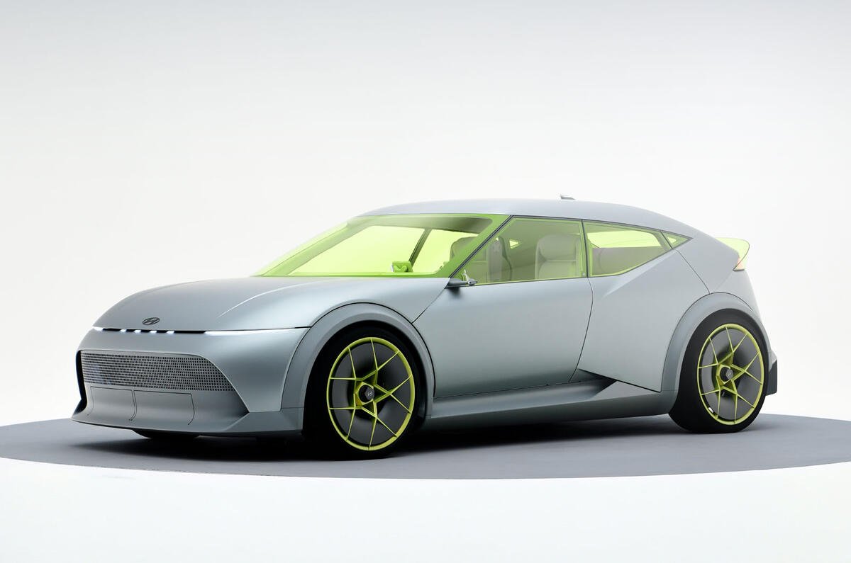 Hyundai Concept Three front quarter