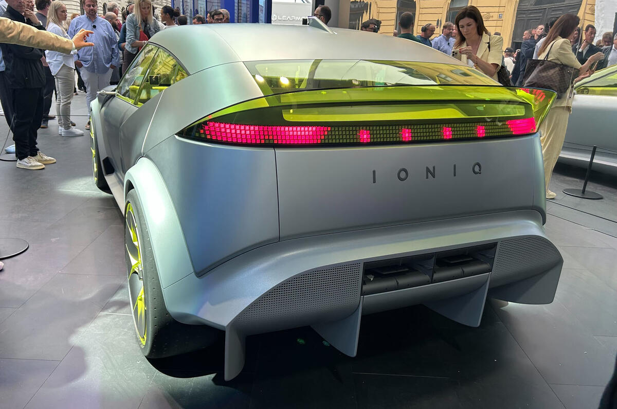 Hyundai Concept Three Munich rear quarter
