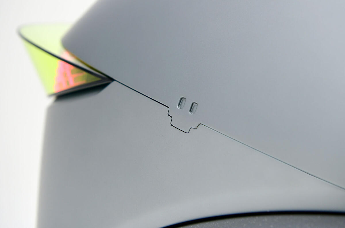 Hyundai Concept Three rear quarter detail