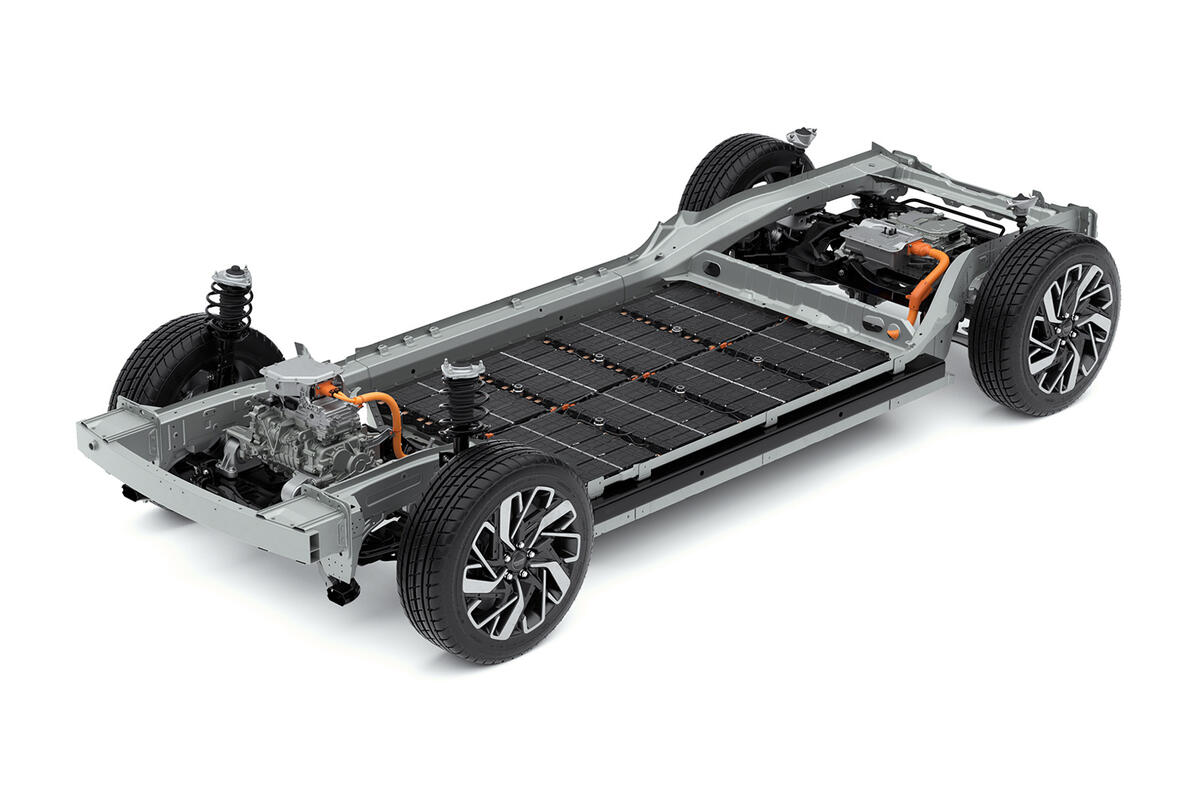 Hyundai E-GMP electric car platform Hyundai E-GMP electric car platform