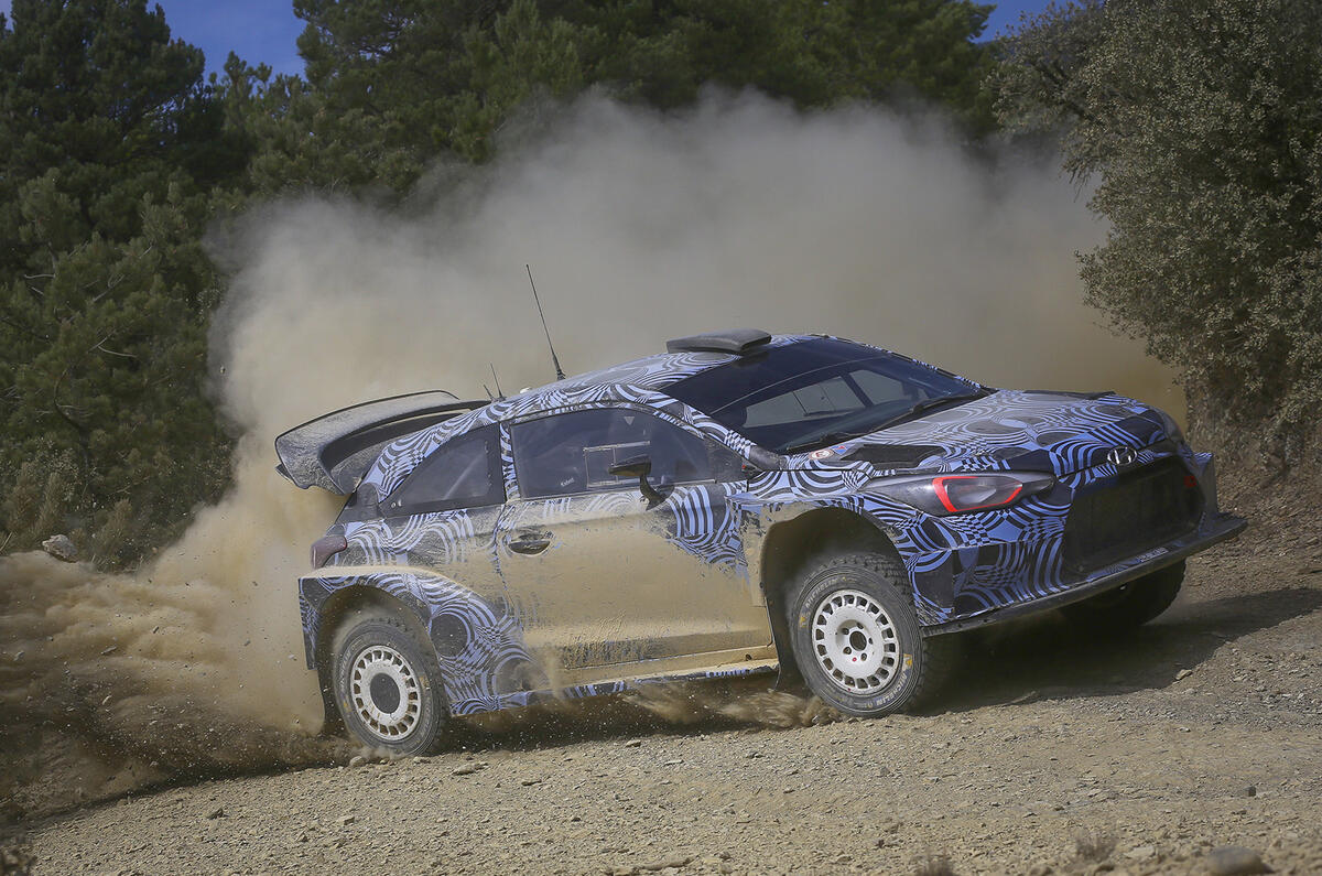 2017 Hyundai i20 Coupe WRC - new pre-season testing pics