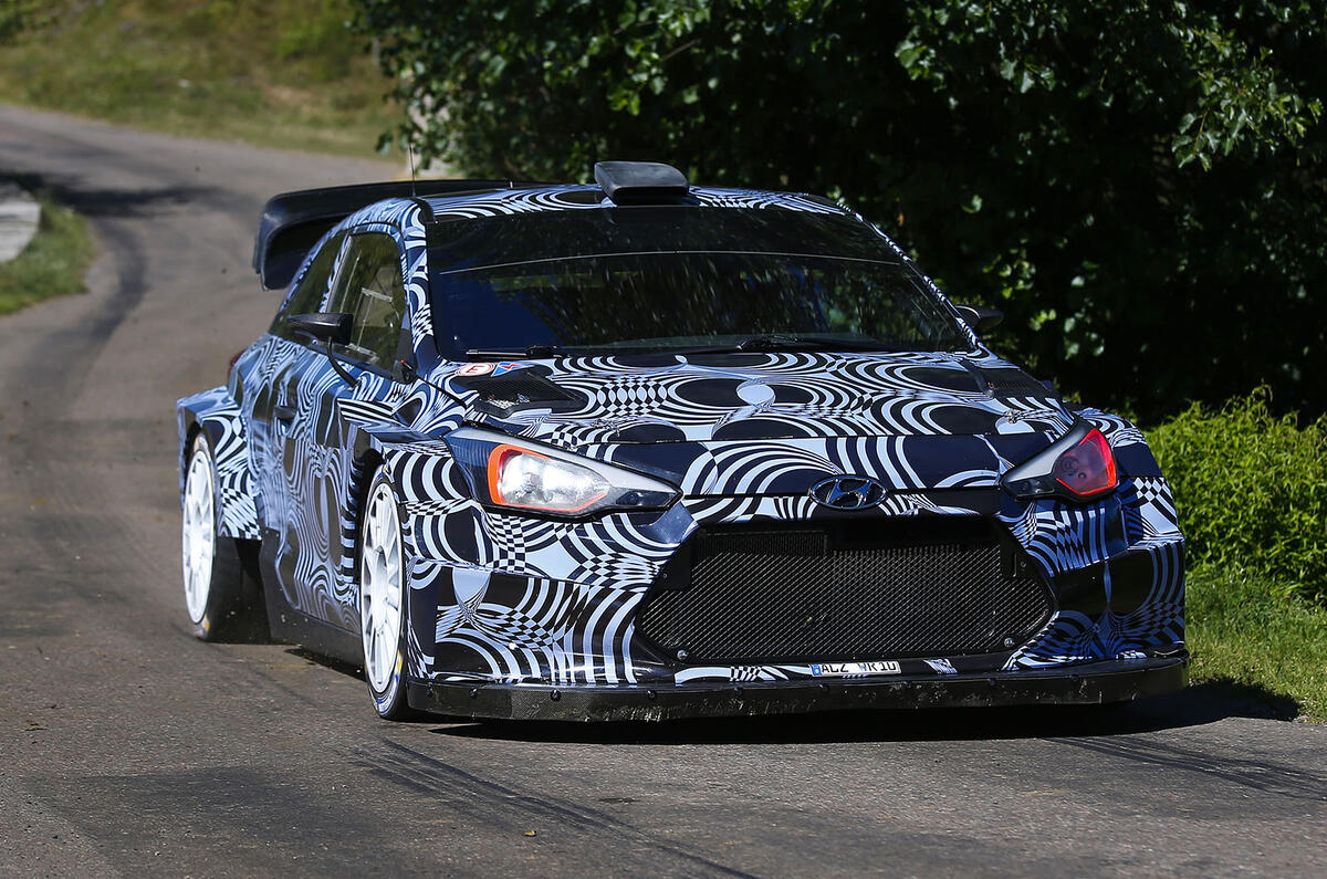 2017 Hyundai i20 Coupe WRC - new pre-season testing pics