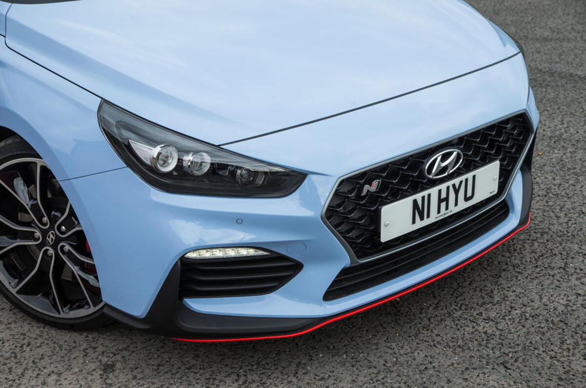 hyundai i30n front end hyundai i30n front end