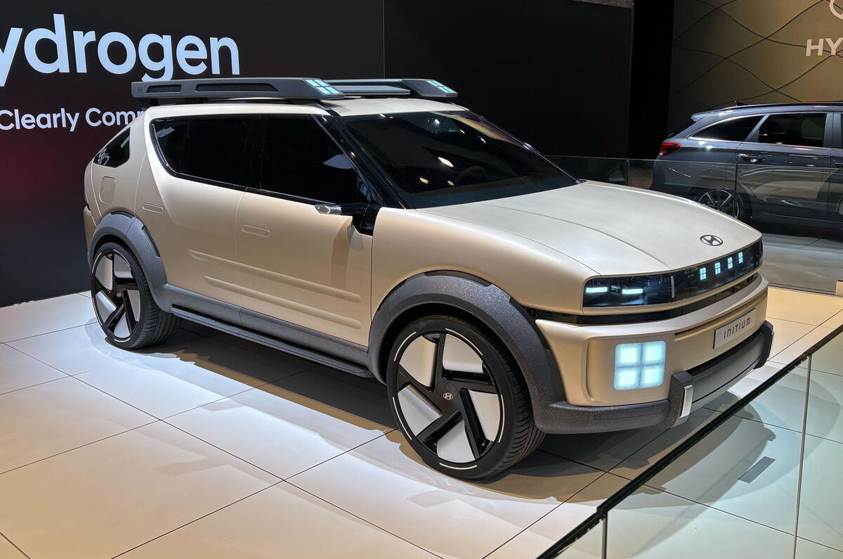 Hyundai Initium Brussels motor show front quarter