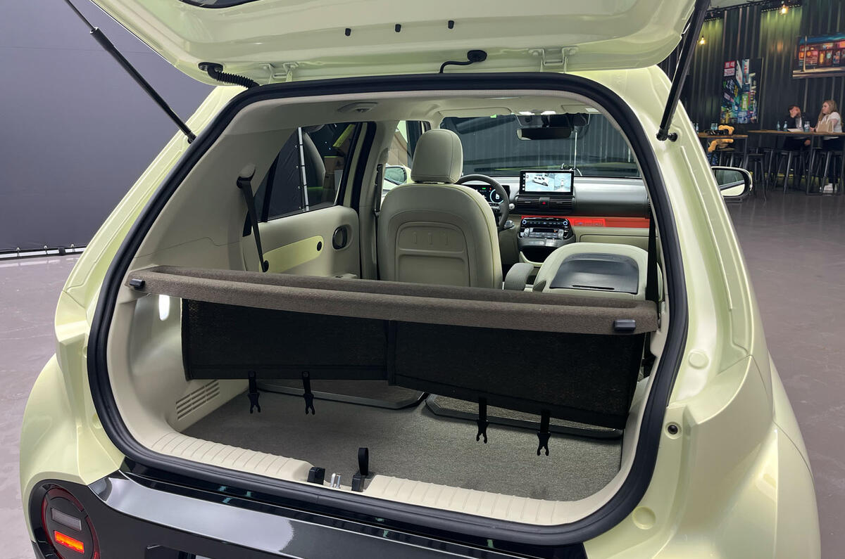 Hyundai Inster boot Hyundai Inster boot
