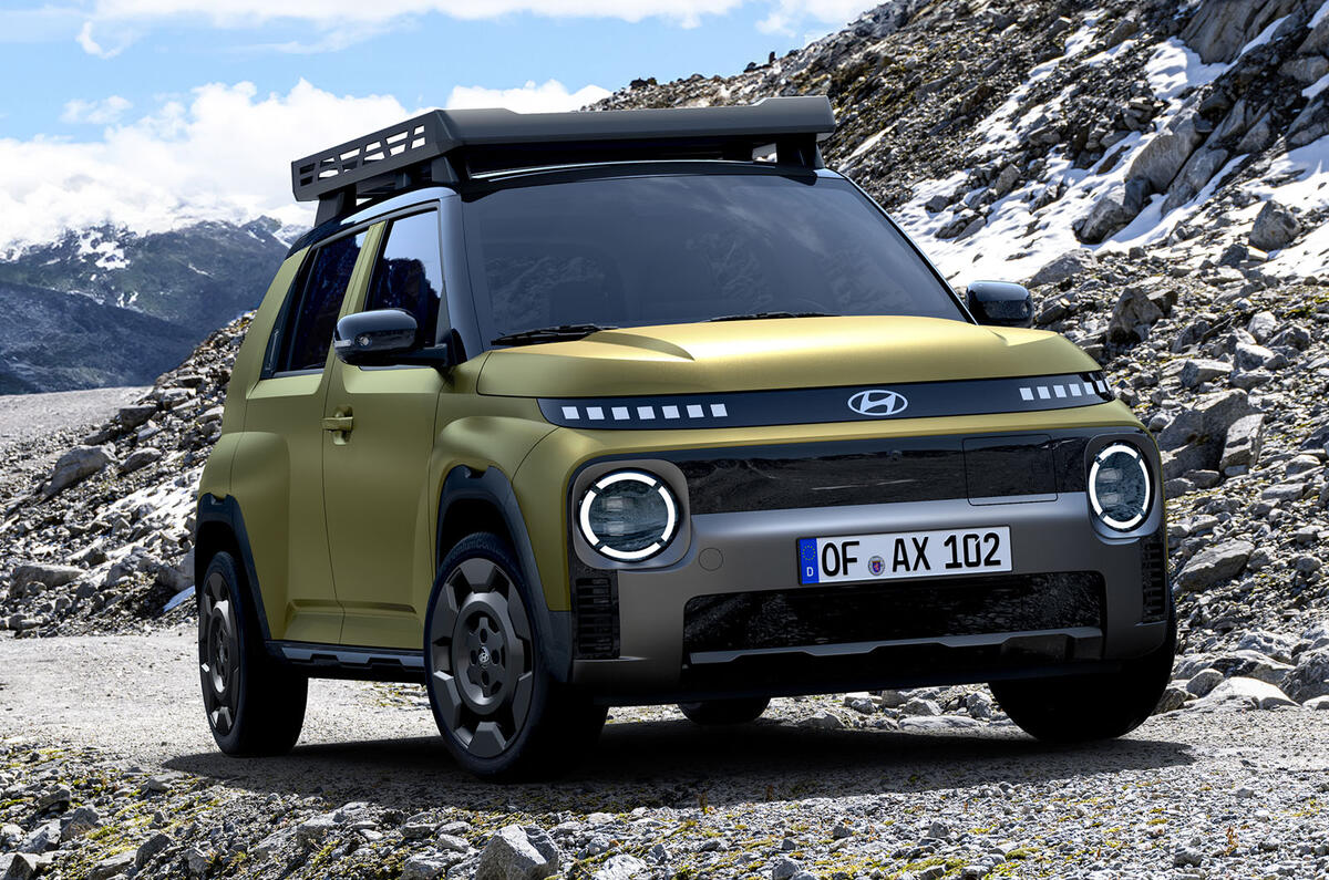 Hyundai Inster Cross front Hyundai Inster Cross front