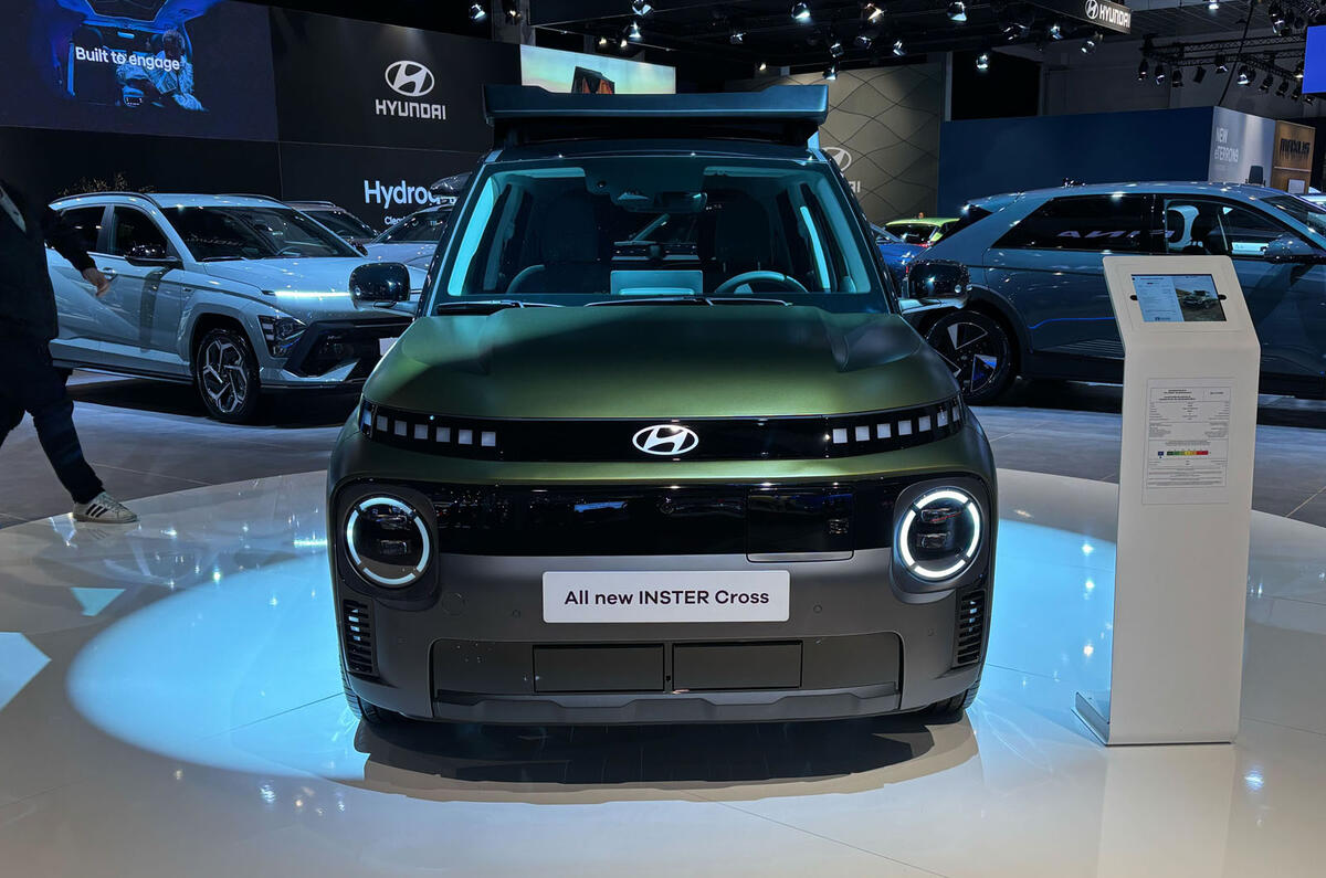 Hyundai Inster Cross front Hyundai Inster Cross front
