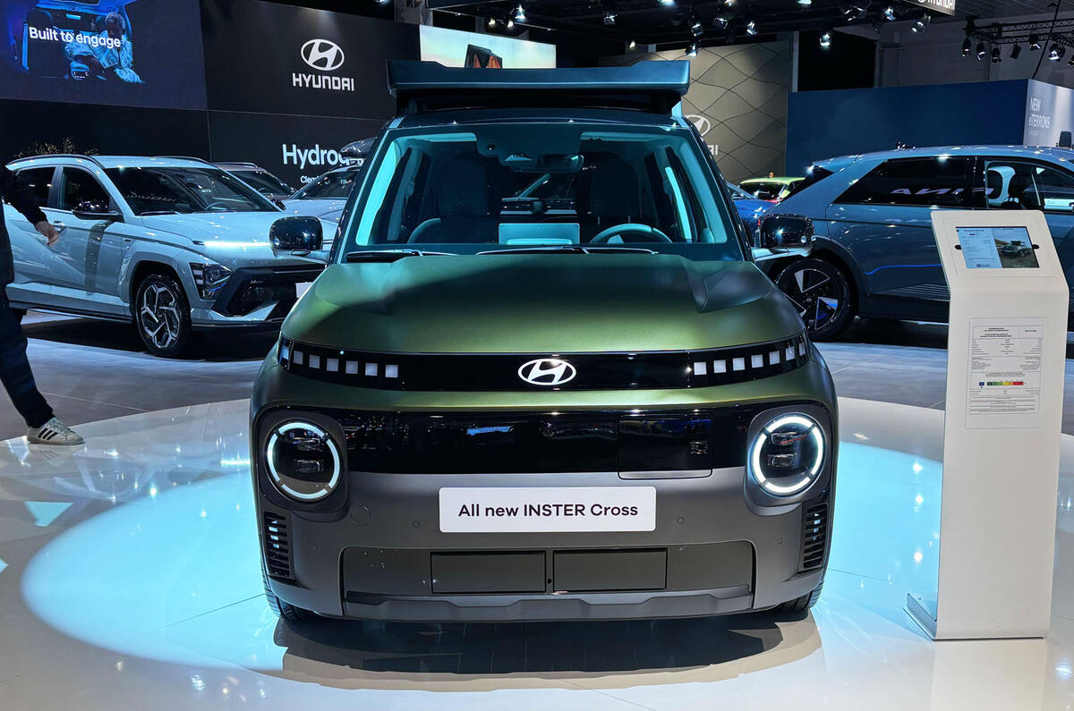 Hyundai Inster Cross front Hyundai Inster Cross front