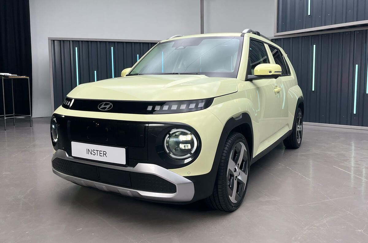 Hyundai Inster front quarter Hyundai Inster front quarter