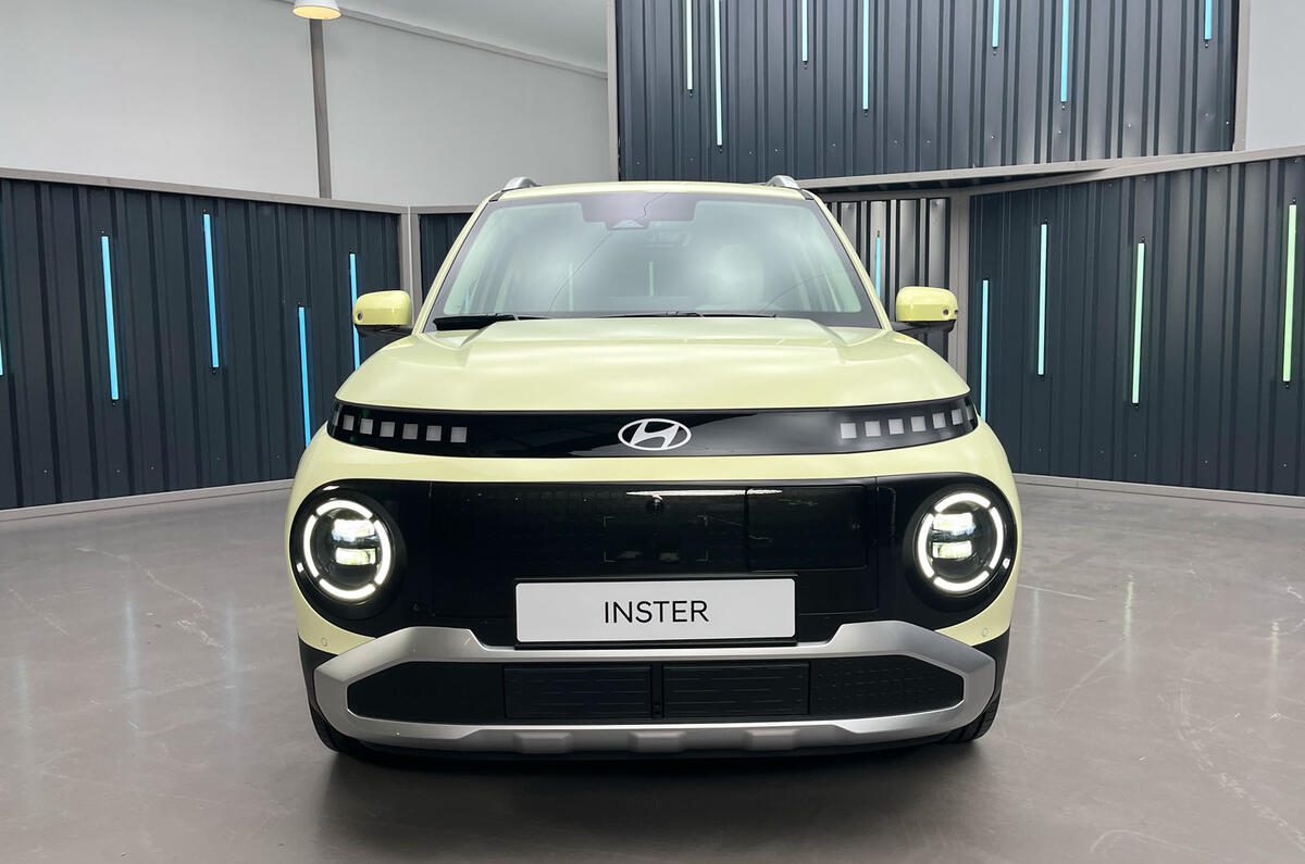 Hyundai Inster front Hyundai Inster front