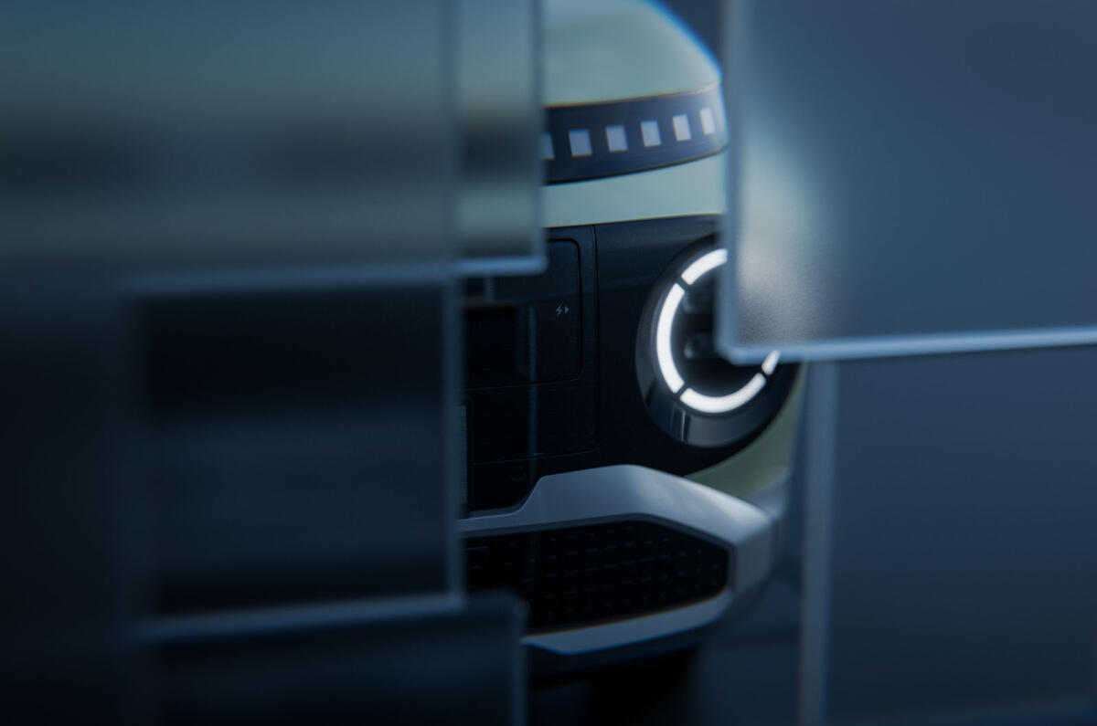 Hyundai Inster teaser front Hyundai Inster teaser front