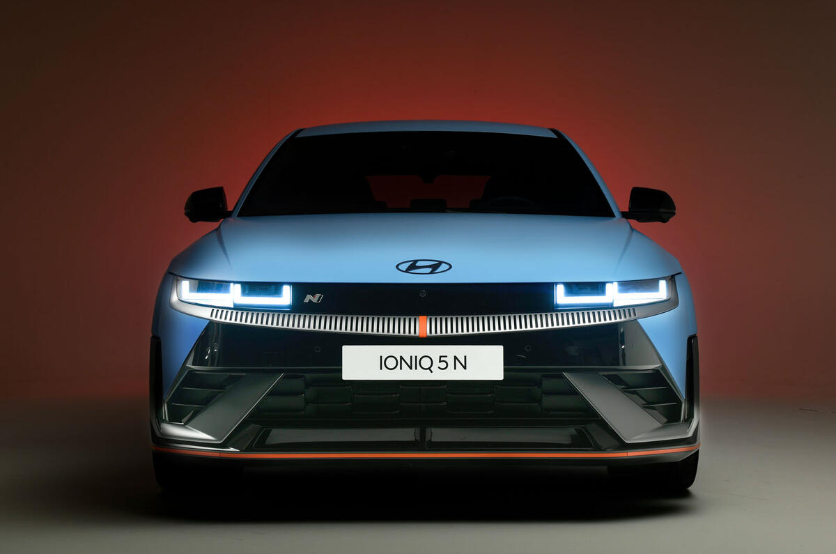 Hyundai Ioniq 5 N 2023 front Hyundai Ioniq 5 N 2023 front