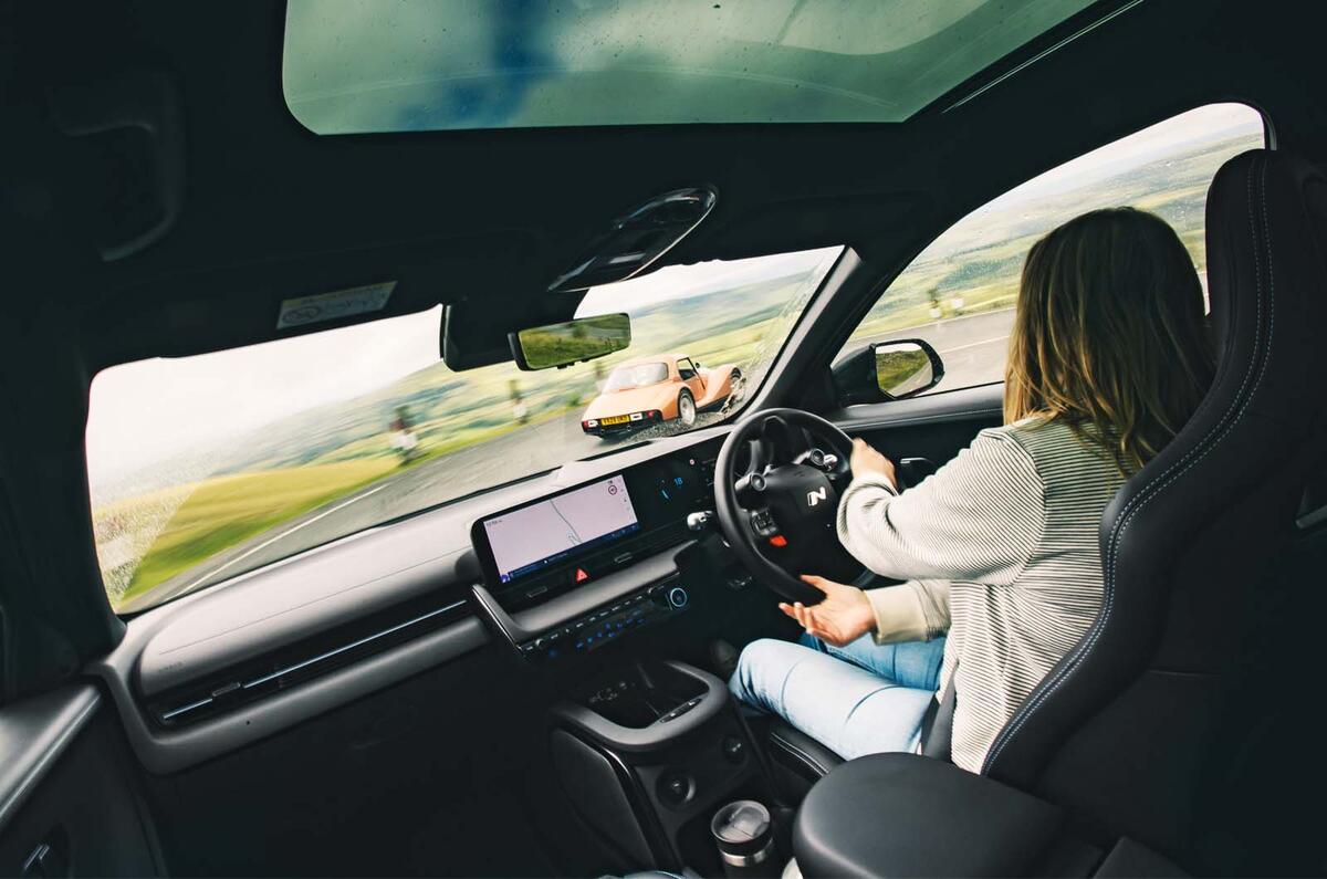 Hyundai ioniq 5N interior OTS