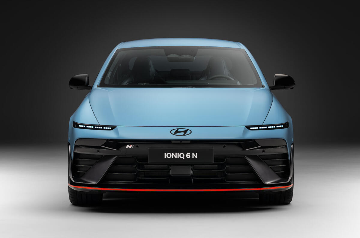Hyundai Ioniq 6 N front Hyundai Ioniq 6 N front