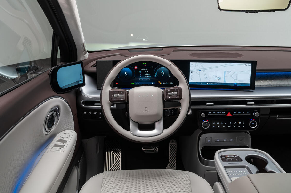 Hyundai Ioniq 9 dashboard Hyundai Ioniq 9 dashboard