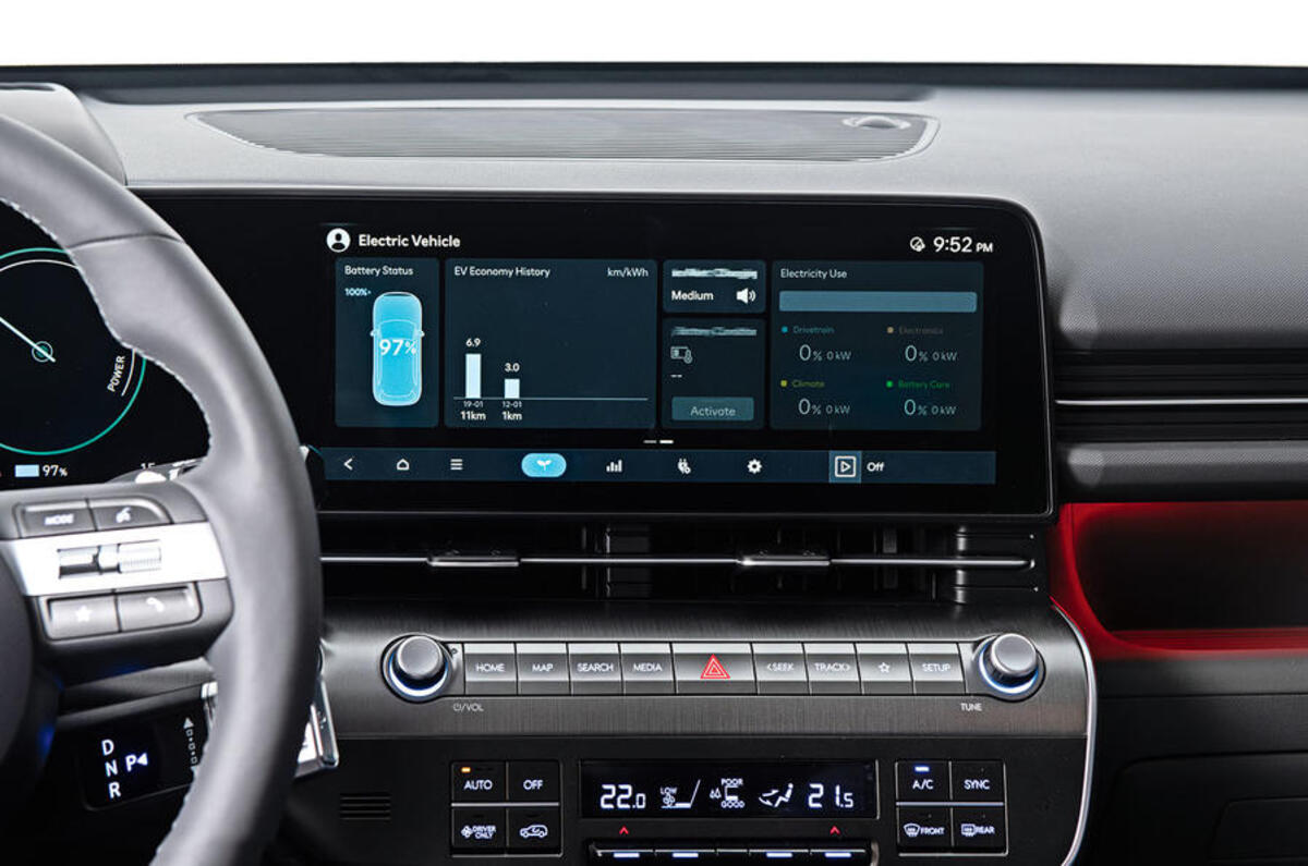 hyundai kona infotainment hyundai kona infotainment