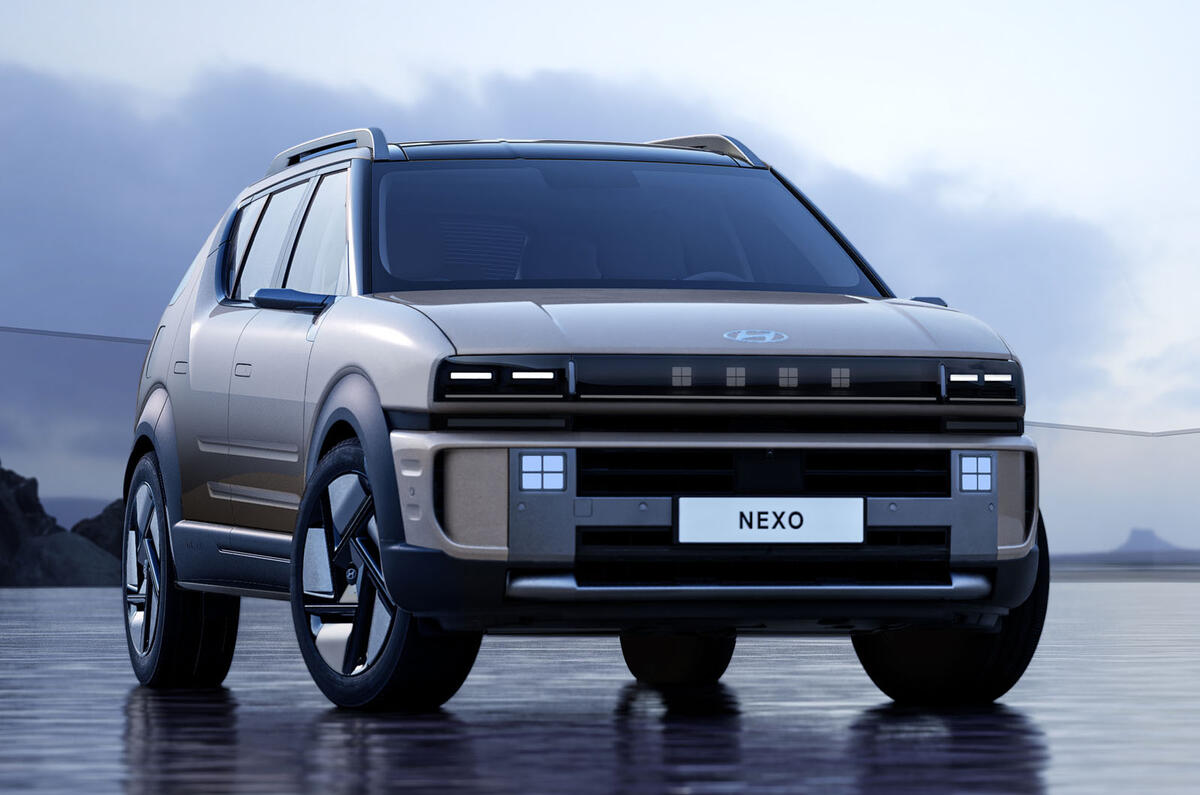 Hyundai Nexo 2025 front Hyundai Nexo 2025 front