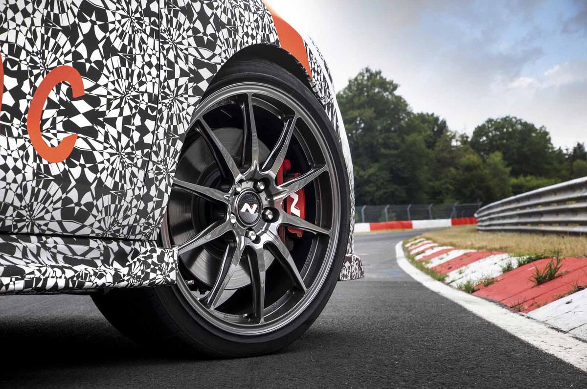 Hyundai I30 N Project C wheel