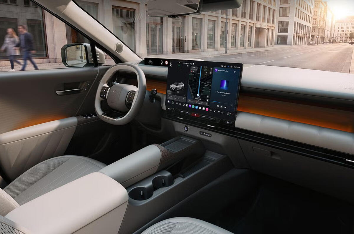 Hyundai Tucson dashboard