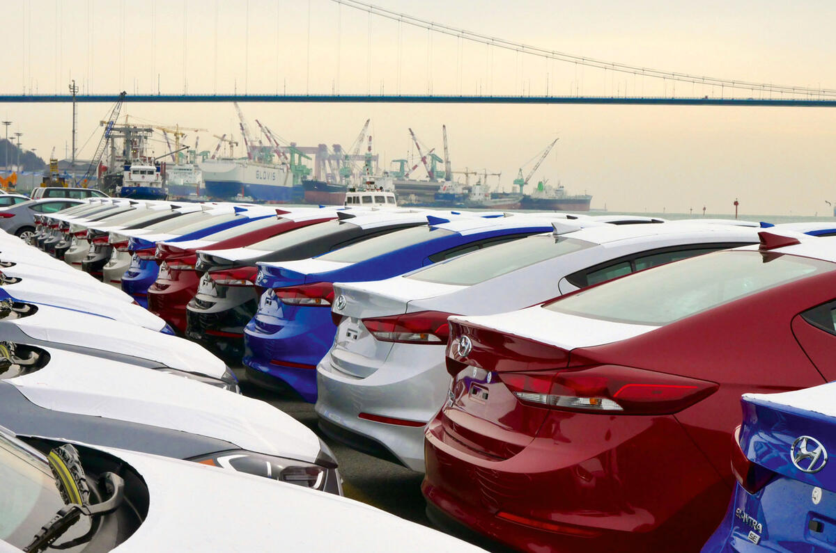 Hyundai exports