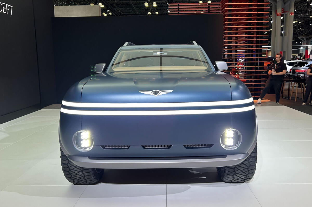 Hyundai X Gran Equator NY motor show front Hyundai X Gran Equator NY motor show front