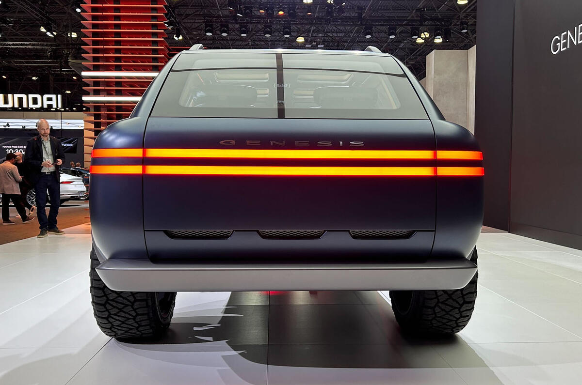 Hyundai X Gran Equator NY motor show rear Hyundai X Gran Equator NY motor show rear