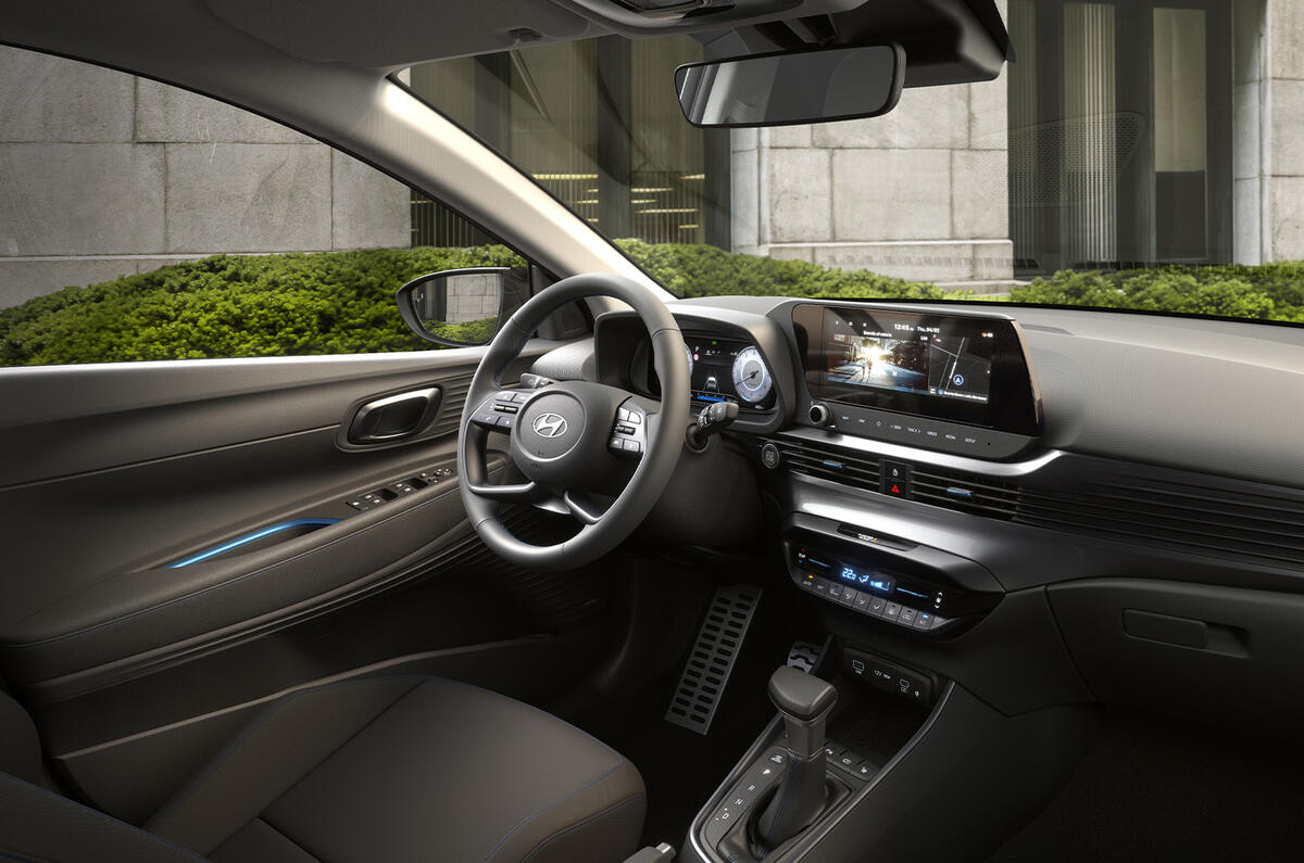 Hyundai Bayon inteiror Hyundai Bayon inteiror