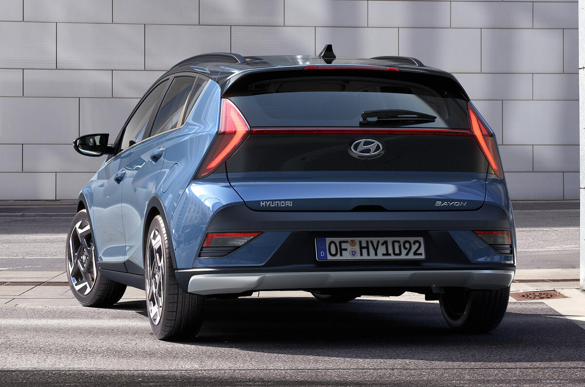 Hyundai Bayon rear Hyundai Bayon rear