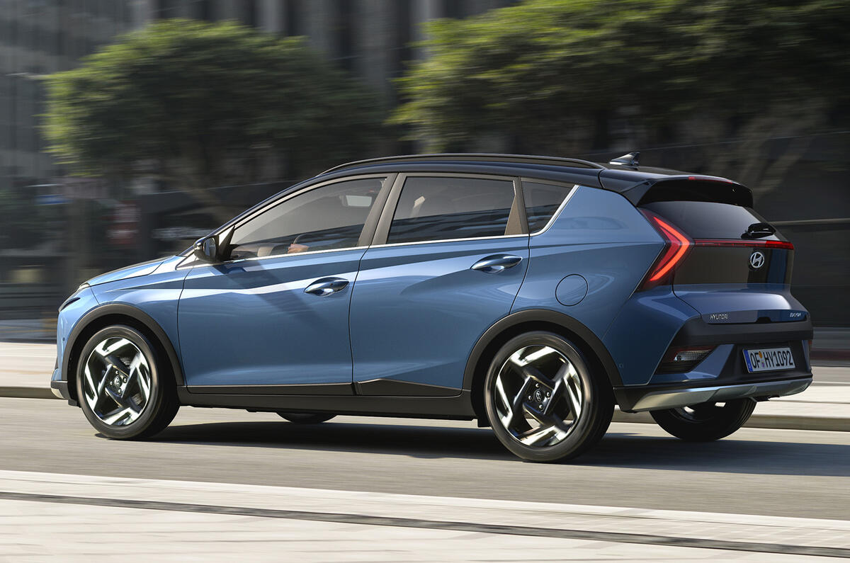 Hyundai Bayon rear left Hyundai Bayon rear left