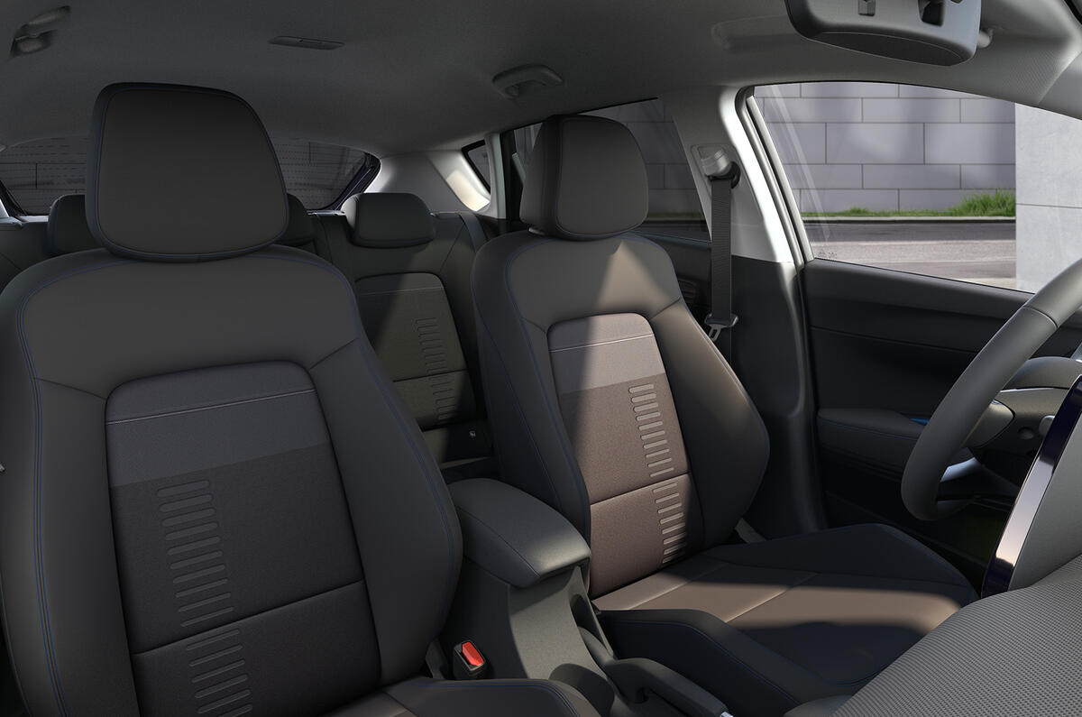 Hyundai Bayon seats Hyundai Bayon seats