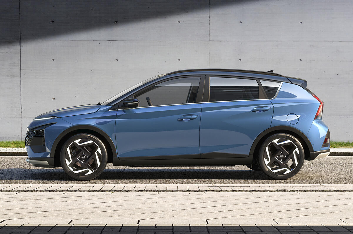 Hyundai Bayon side Hyundai Bayon side
