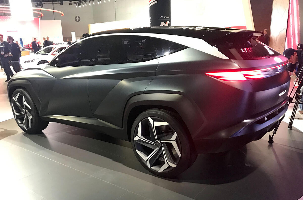 Hyundai Concept T at LA Motor show 2019 - rear