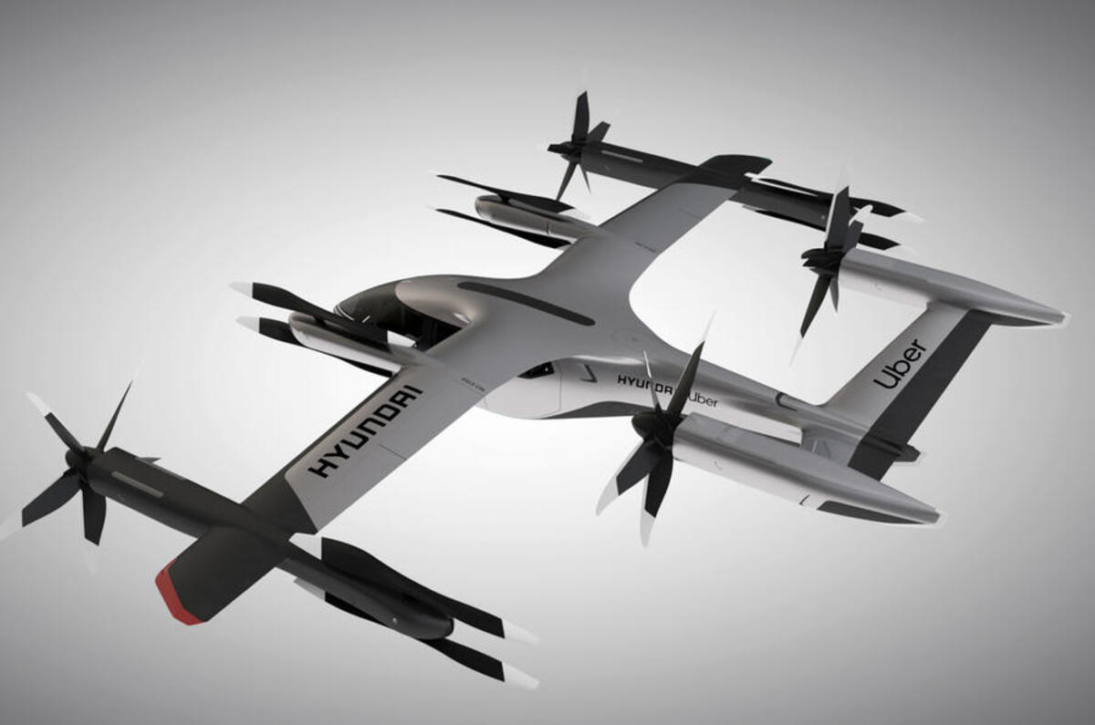hyundai evtol flying thing